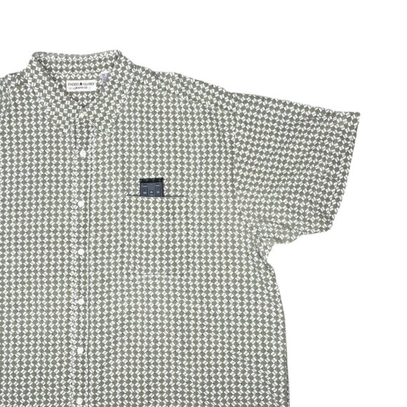 % Faded Glory Button Down Shirt 3XL - Picture 6 of 10